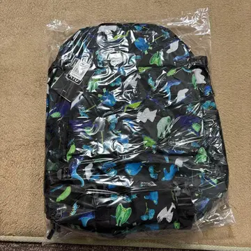 KIU 동물 패턴 나일론 백팩 미사용