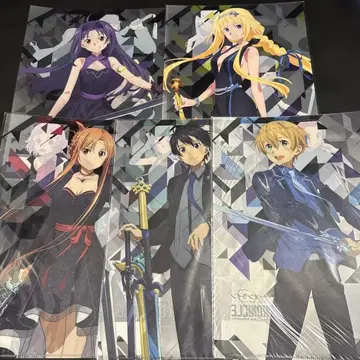 소드 아트 온라인 엑스크로니클 클리어 파일 전시회ver