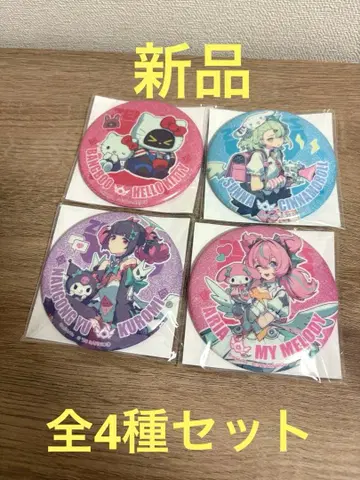 젠레스 존 제로 젠제로 x 산리오 캔뱃지 4종 세트