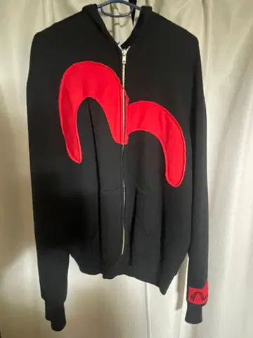 evisu 지퍼 후드티