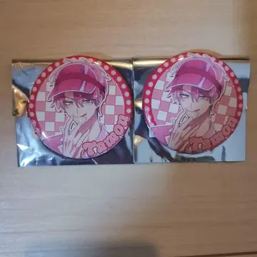 후쿠하라 타몬 캔뱃지 아모카페 타몬군 지금 어느 쪽!? 2점