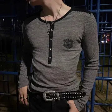 archive EPOCA UOMO 롱T 헨리넥 y2k 피치 46