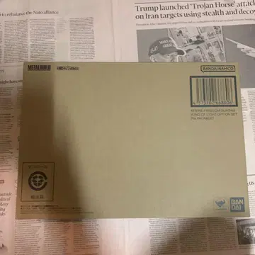 METAL BUILD 스트라이크 프리덤 건담 빛의 날개 옵션 세트