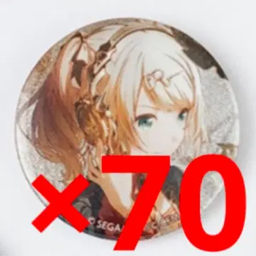 카가미네 린 글리터 캔뱃지 블루 페스티벌 10b 70개