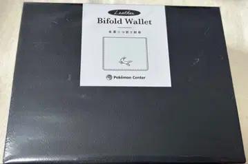 [ 새상품, 미개봉 ] 포켓몬 천연 가죽 접이식 지갑 블래키 지갑