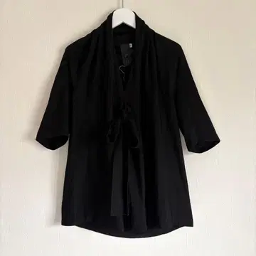 Bernhard Willhelm 리본 티셔츠 아카이브 블랙