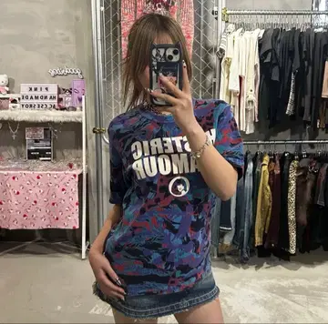 HYSTERIC GLAMOUR 카모플라주 T셔츠 반팔