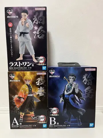 제일복권 귀멸의 칼날 번개의 형제 A상 B상 라스트원상 세트