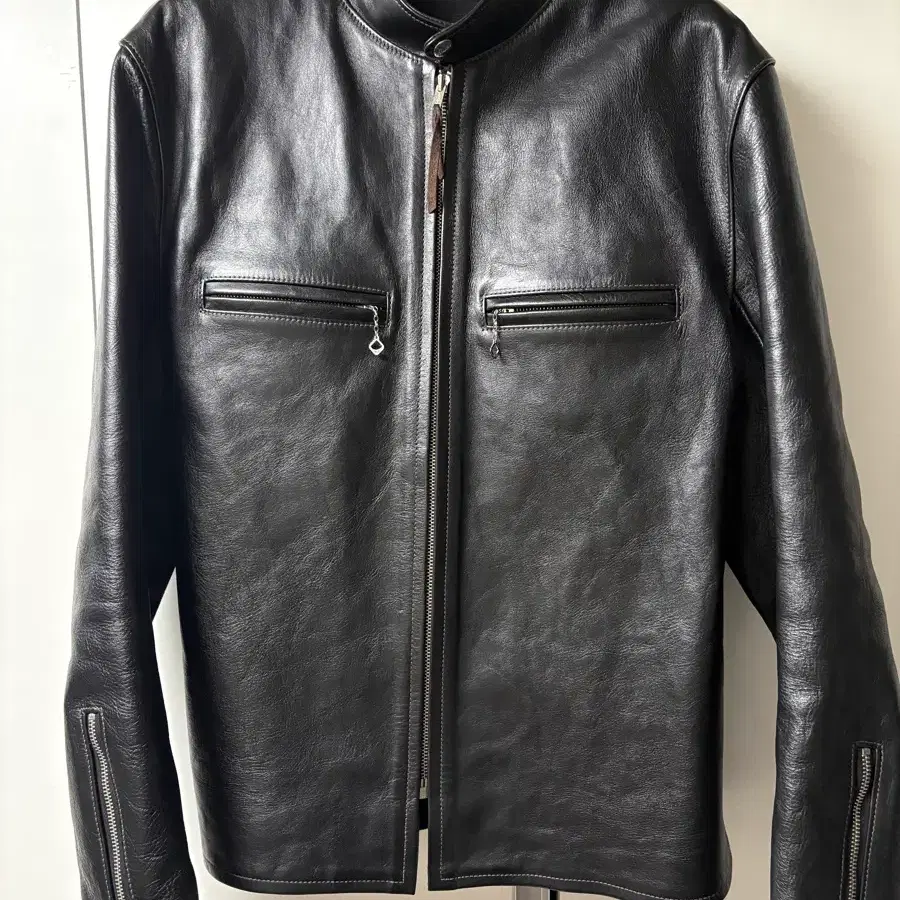 New) Real McCoy Nelson 30s Sport Leather Jacket (44) on Bunjang