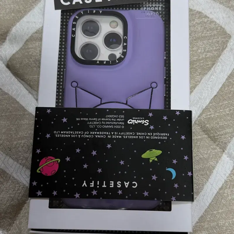 CASETIFY 쿠로미 아이폰16 Pro 소프트 케이스