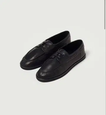 auralee soft leather deck shoes 27.5