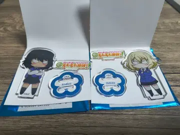 걸즈 앤 판처 더 러브러브 작전 안도 오시다 미니 아크릴 스탠드