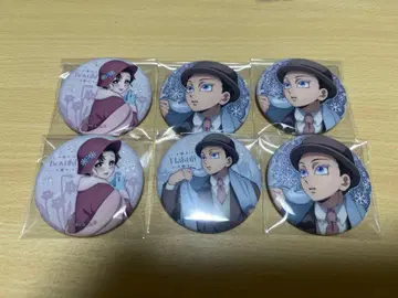 귀멸의 칼날 AGF 글리터 캔뱃지 하쿠지 코유키