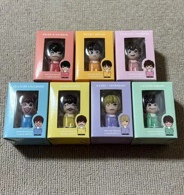 나니와단시 손가락 인형 7개 세트