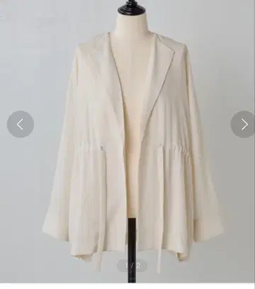 BEARDSLEY 비어즐리 허리 드로스트 라이트 자켓 겉옷