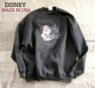 90's Disney 그랑피 맨투맨 페이드 USA제 XXL