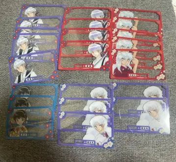 MAO 이누야샤 클리어 카드 22장 특전