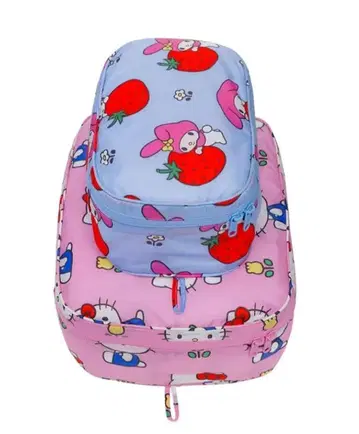 바구 패킹큐브 세트 헬로키티 앤 프렌즈 플로럴