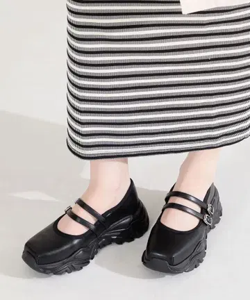 더블 스트랩 스니커즈 밑창 신발 ORiental TRaffic