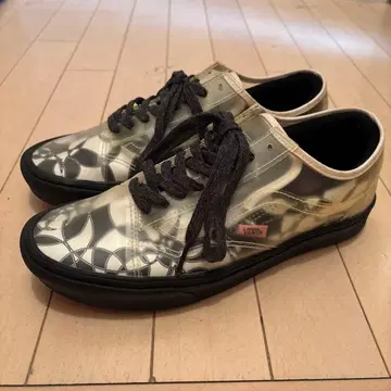 VANS 장 타비 스니커즈 클리어/블랙