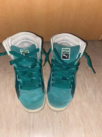Puma 푸마 하이컷 스니커즈 터콰이즈