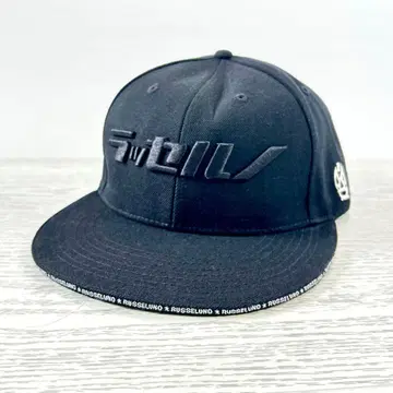 RUSSELUNO 러셀노 입체 로고 루차 플랫 브림 캡