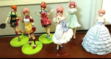 제일복권 5등분의 신부 6체 세트