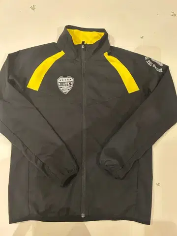 GOSEN 블루종 아우터 저지 윈드브레이커