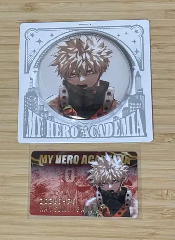 히로아카 바쿠고 카츠키 생일 컬렉션 카드 2026 JCS 한정판 캔뱃지