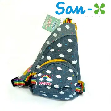 산엑스 헤이세이 레트로 2003년제 원숄더 백팩 펜 파우치