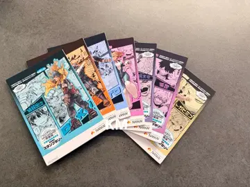 추첨 한정품 나의 히어로 아카데미아 엽서 컴플리트 7종