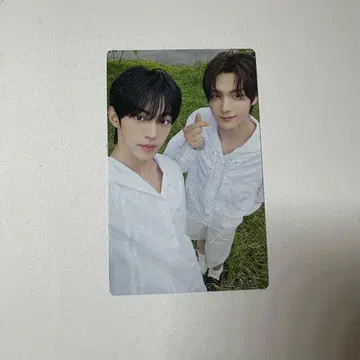 TWS 트레이딩 카드 도훈 영재 첫인사 Weverse반 봉입