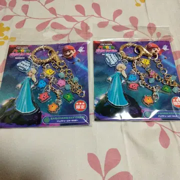 로제타 마리오 아크릴 키링 2개 한정판 슈퍼 마리오 갤럭시