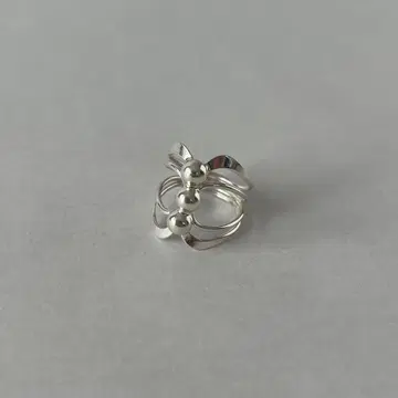 실버 925 4연 반지 타스코