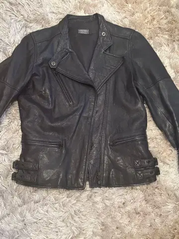 마우지 가죽 자켓