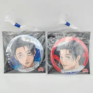 주술회전 캔뱃지 사멸유회 옷코츠 유타 2종