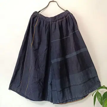 타마키 니이메 tamaki niime 반슈오리 와이드 팬츠