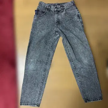 Lee 그레이 선염 usa제 vintage 스트레이트 데님 팬츠