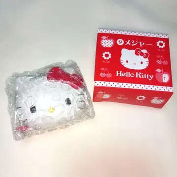 새상품 Hello Kitty 메이저 줄자 빨간색 리본 2009년