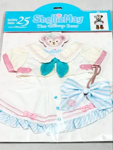 새상품 도쿄디즈니씨 25주년 셰리 메이 봉제 인형 코스튬