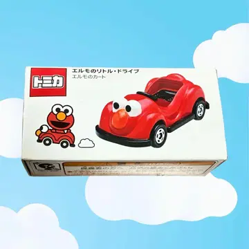 [ 한정판 단종 ] USJ 엘모의 리틀 드라이브 토미카 미니카 세서미