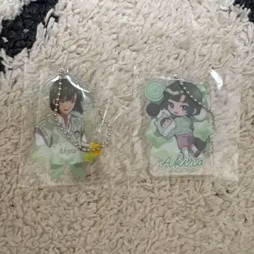 히카루의 바둑 토우야 아키라 파티ver. 아크릴 키링 2개 세트