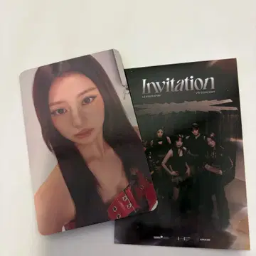 up10tion  invitation コギョル　トレカ　업텐션 고결 포카 르세라핌 vr 윤진 브이알 콘서트 인비테이션 혀윤진 포카특전 | 브랜드