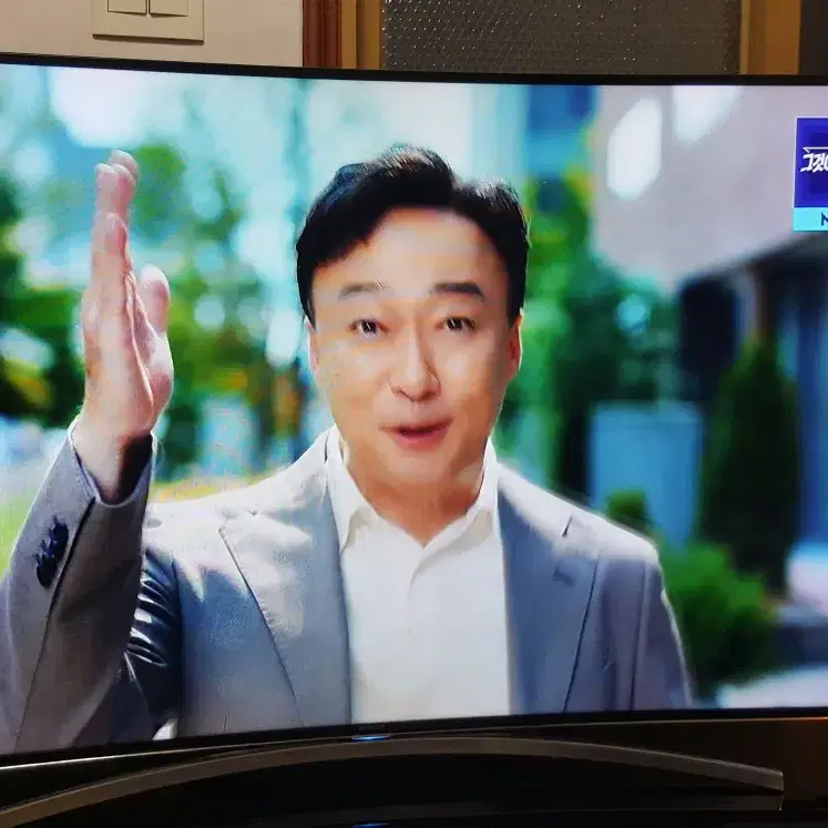 삼성 55인치 LED TV 풀HD 커버드 un55h8000af