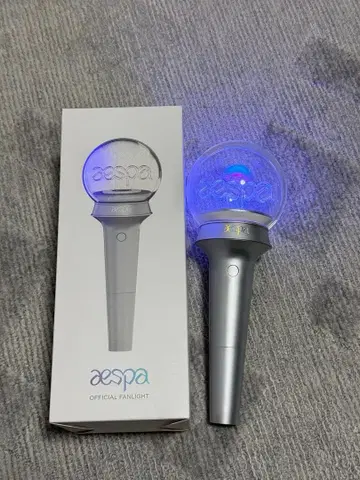 aespa 공식 응원봉 실버