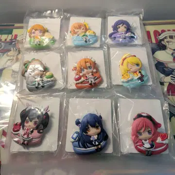 러브 라이브 데코 리치 반입체 브로치 컴프 세트