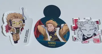 히로아카 스티커 택 아크릴 퍼즐 원화전 도큐 특전 호크스