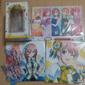 5등분의 신부 제일복권 이치카 미쿠 라스트원 피규어 캔버스 보드