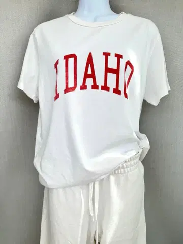 REMI RELIEF IDAHO 로고T 화이트 M 일본제