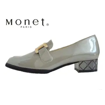 Monet 그레이 밴딩 로퍼